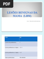 LESÕES BENIGNAS DA MAMA  internato