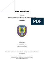 Download MAKALAH PAI Tentang Muamalah Jual Beli by Dhan Shei Purna Karya Nugraha SN112323796 doc pdf