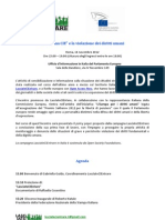 Il Sistema CIE e La Violazione Dei Diritti Umani_Roma (16 11 12)_Programma