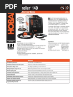 Download Handler 140 - 500559 by Hobart Welding Products SN112331565 doc pdf