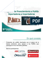 Programa de Financiamiento para Empresas Exportadoras e Importadoras