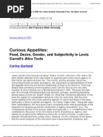Download Carina Garland - Curious Appetites_ Food Desire Gender and Subjectivity in Lewis Carrolls Alice Texts - The Lion and the Unicorn 32_1_ko_johnson by Jeff Boyd SN11233641 doc pdf