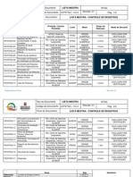 LM-NTGQ 4.2.4 Lista Mestra Controle de Registros REV001