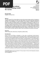 Download An Integrated Ethical Decision Making Model by Edgar Damio SN112346501 doc pdf