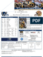 Week10 - Rams at 49ers