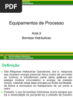 Equipamentos de Processo (Aula 1)
