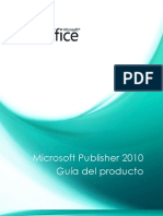 Microsoft Publisher 2010 Product Guide