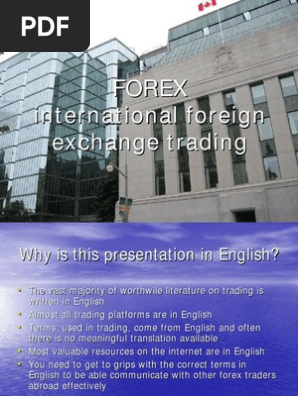 About Trading Forex