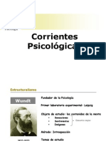 Corrientes Psicologicas