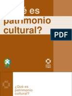 ¿Qué es patrimonio cultural?