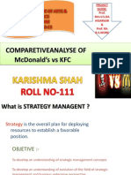 KFC v/s MacDonald ppt