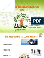 Dabur Company Review Session