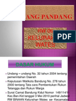 Selayang Pandang Kel - Wates Kec - Bandung Kidul Rw.06