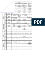 Schedule of Sports Activities for Students