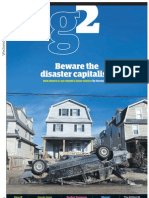Beware The Disaster Capitalists
