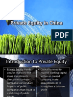 Private Equity in China