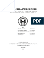 Download Makalah Farmakokinetik Kinetika Bioavailabilitas by Ekhy Putri Prameshwari SN112419594 doc pdf