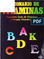 Diccionario de Vitaminas