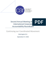 ICAR Second Annual Meeting Report