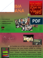 Presentación cumbia Peruana