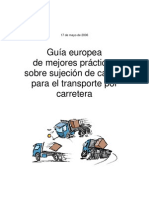 Guía europea Directiva de Seguridad con Cargas