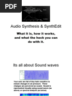 Lesson 1 - Audio Synthesis