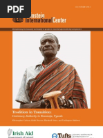 Download Tradition in Transition Customary Authority in Karamoja Uganda by Feinstein International Center SN112487263 doc pdf