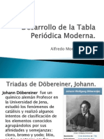 Desarrollo de La Tabla Periódica Moderna