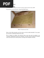 construção de porta acústica