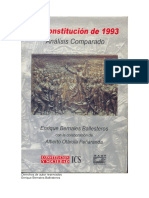 Constitución Peruana de 1993-Análisis comparado-Enrique Bernales Ballesteros