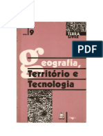 Geografia, território e tecnologia