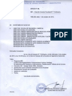 Citación Consejo Ordinario 07-2012 - Actas 5 y 6-12