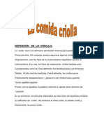 Comida Criolla Peruana PDF