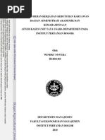 Download Analisis Beban Kerja Dan Kebutuhan Karyawan Bagian Administrasi Akademik Dan Kemahasiswaan Studi Kasus Unit Tata Usaha Departemen Pada Institut Pertanian Bogor by Nicholas Hoover SN112527547 doc pdf