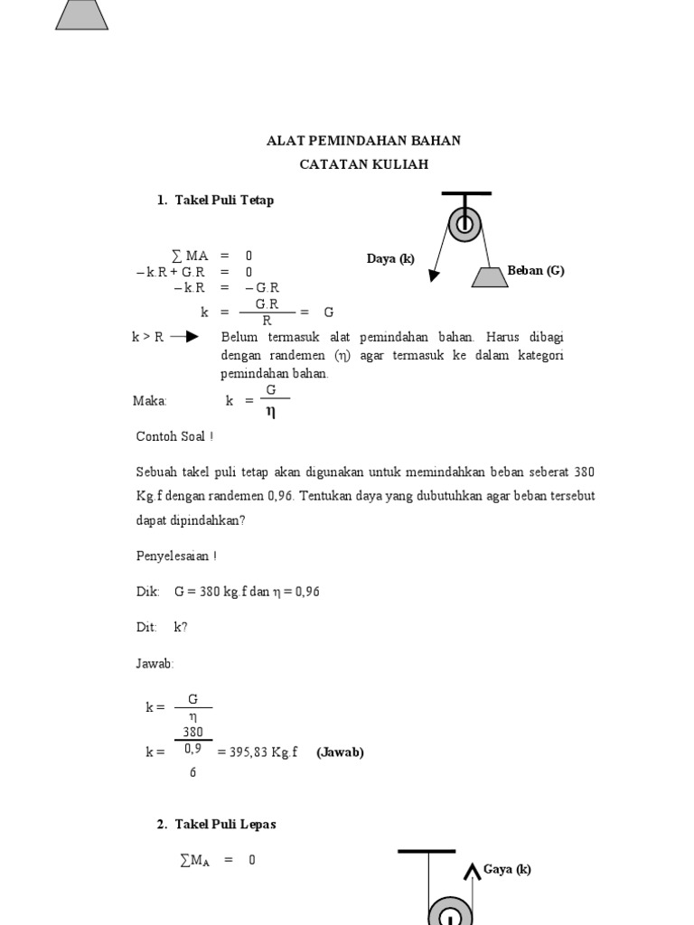Tugas Alat Pemindah Bahan Final