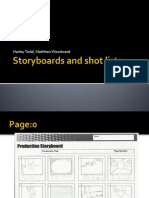 Storyboards and Shot Lists