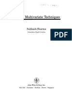Buku Applied Multivariate