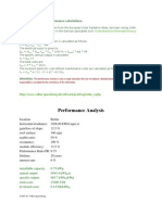 The Performance Calculations For Grid-Connected PV System