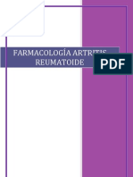 FARMACOLOGIA  ARTRITIS REUMATOIDE