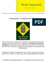 Entrevista de D.Pedro de Orleans e Bragança