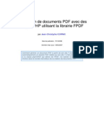 Génération de documents PDF avec FPDF