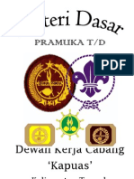 Materi Dasar Pramuka Penegak Dan Pandega