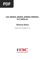 Manual h3c Msr20 Msr30 Msr50-Cmw520-r1719p03-Si Release Notes 0 1285 2