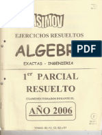 Asimov - Primeros Parciales Resueltos - Algebra I PDF