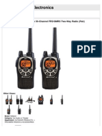 Midland GXT1000VP4 36-Mile 50-Channel FRS/GMRS Two-Way Radio