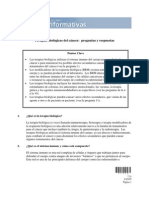 Terapias biológicas del cáncer