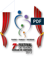Taller de Producción Teatral - 7mo Festival de Teatro Escolar Santiago 2013