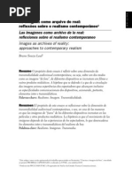 As imagens como arquivo do real_reflexões sobre o realismo contemporâneo