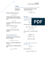 Factor Integrante