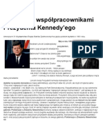 Początek Kadencji Prezydenta USA Johna F. Kennedy - Prasowy Dokument Z 1961 Roku W Języku Polskim